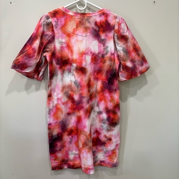 Chico’s Terry French Tie Dye Dress Women’s Size 1 Medium - Picture 12 of 13